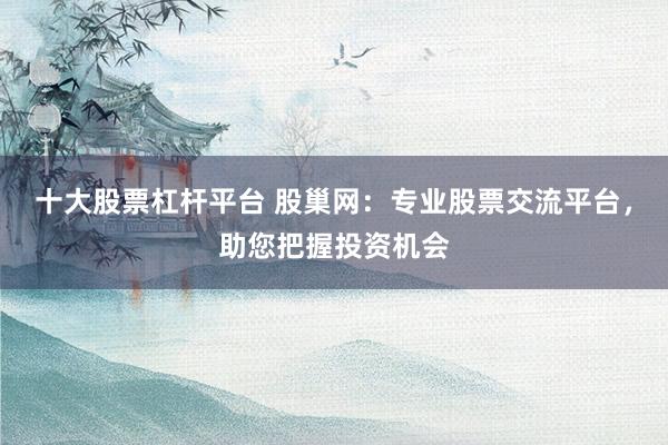 十大股票杠杆平台 股巢网：专业股票交流平台，助您把握投资机会