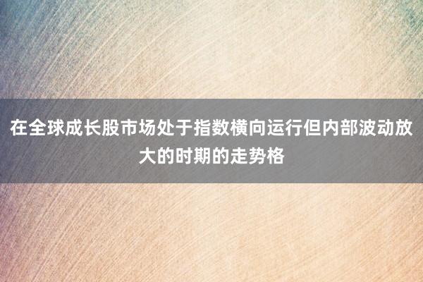 在全球成长股市场处于指数横向运行但内部波动放大的时期的走势格