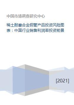 稀土耐磨合金钢管产品投资风险图表 中国行业销售利润率投资前景